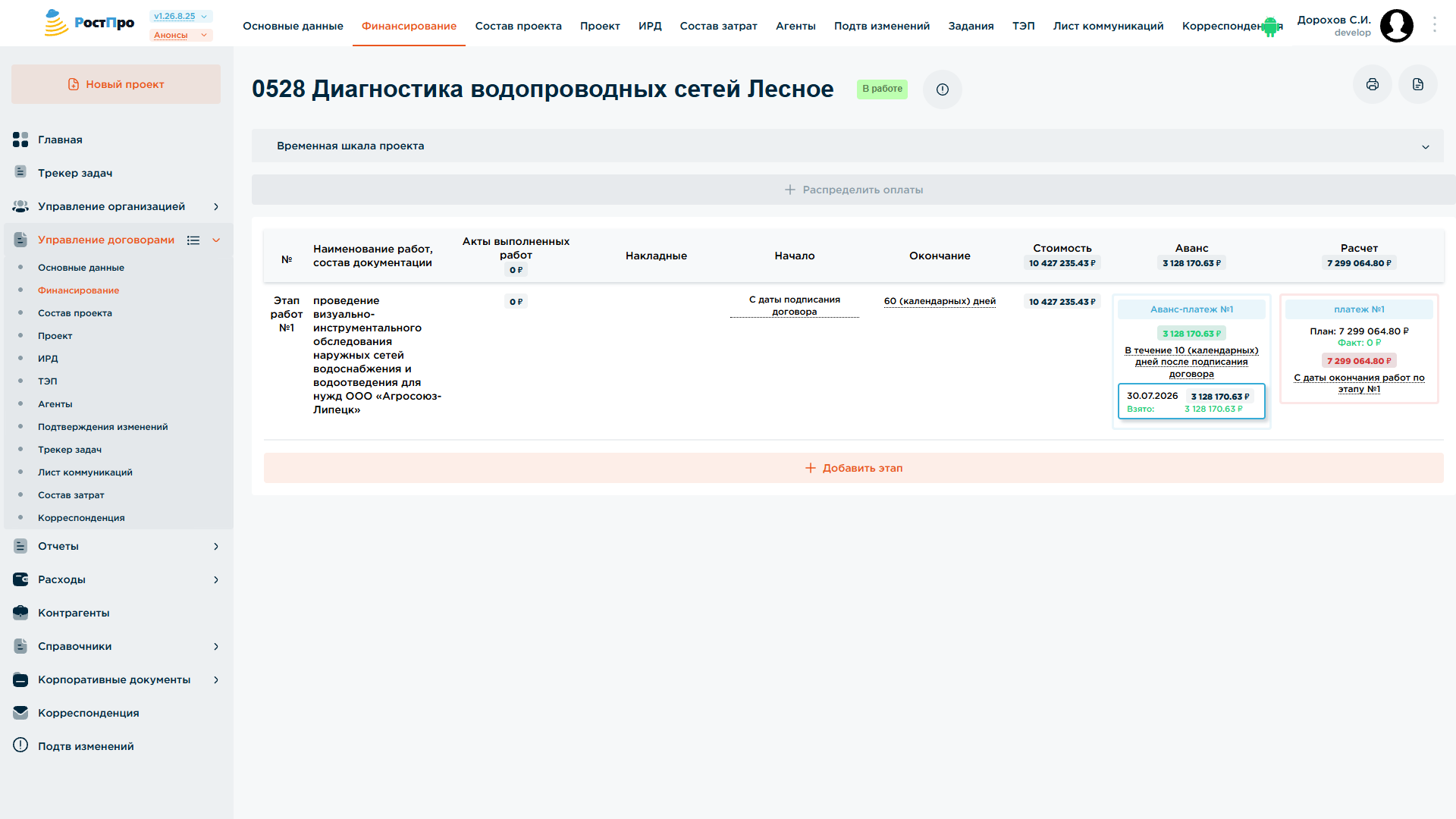 Финансирование
